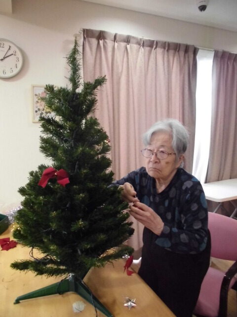 井口台　クリスマスの準備　１階