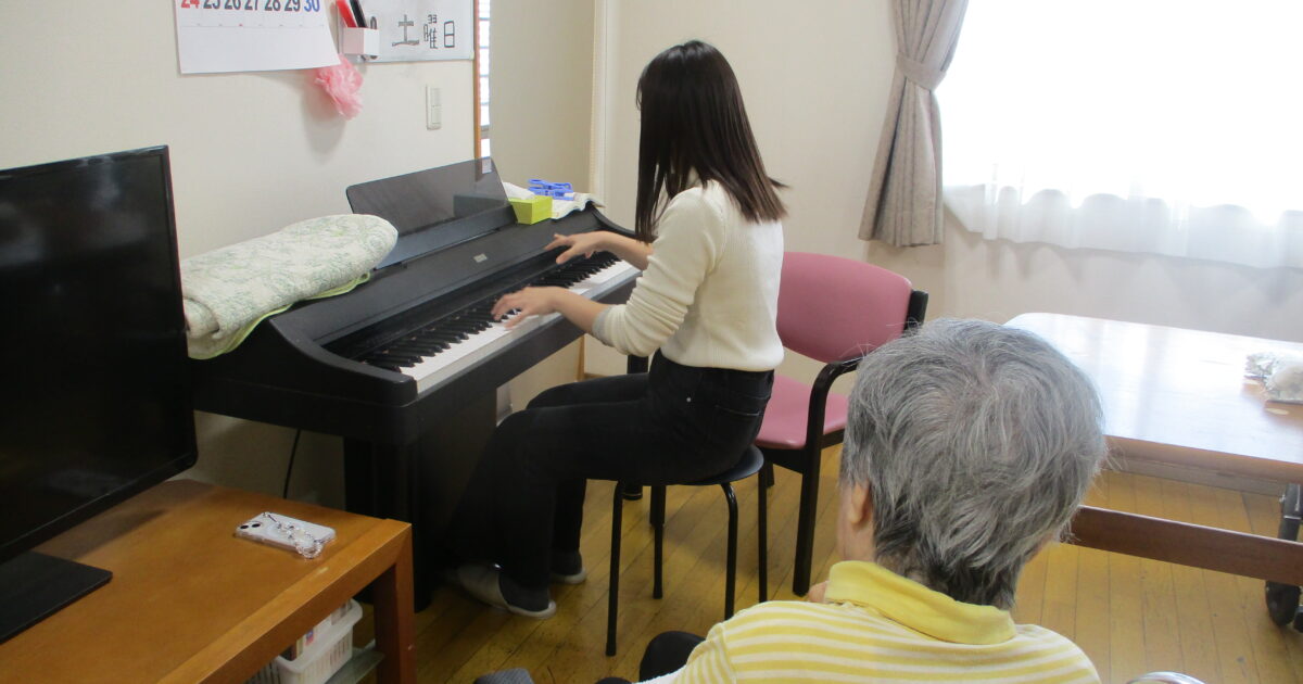 井口台　嬉しい面会　