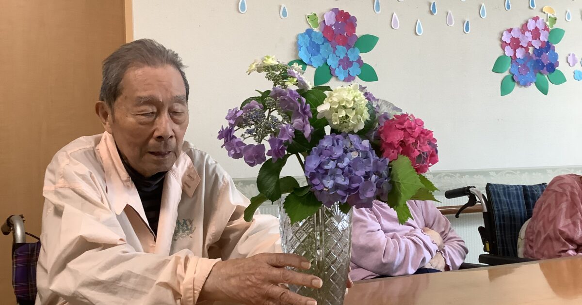 舟入　カラフルあじさい