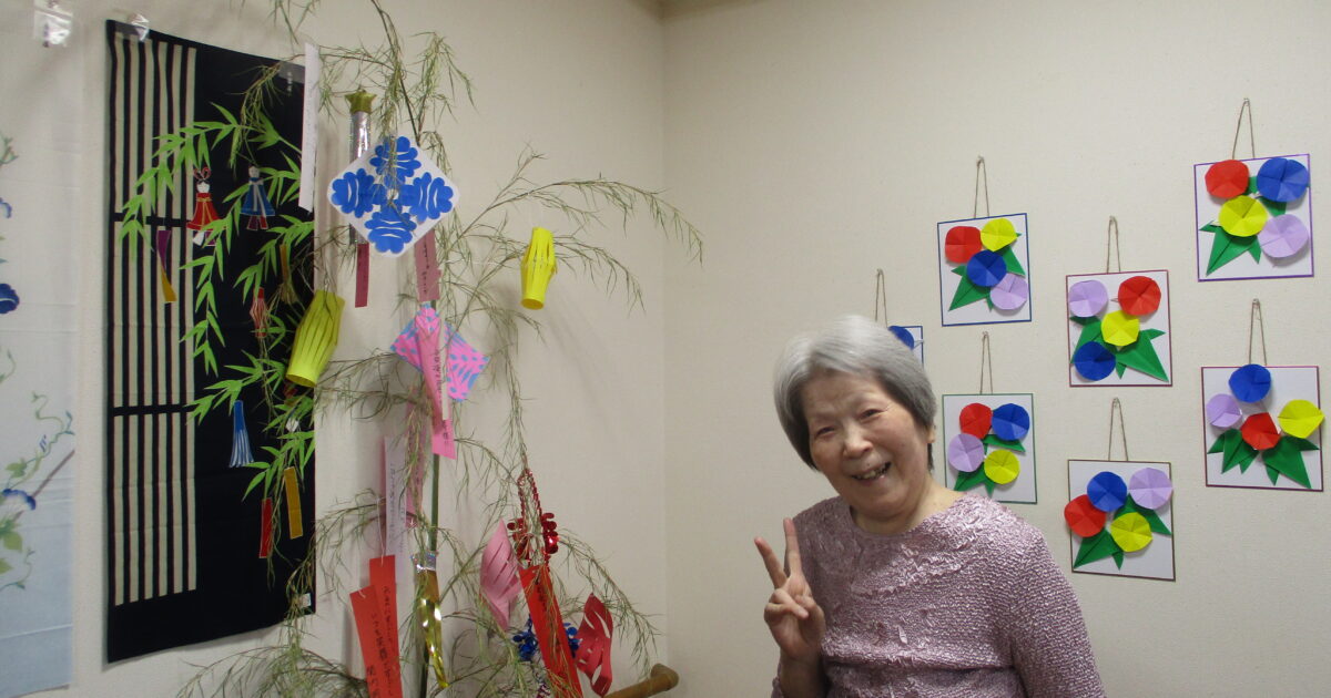 井口台　七夕に☆彡☆彡