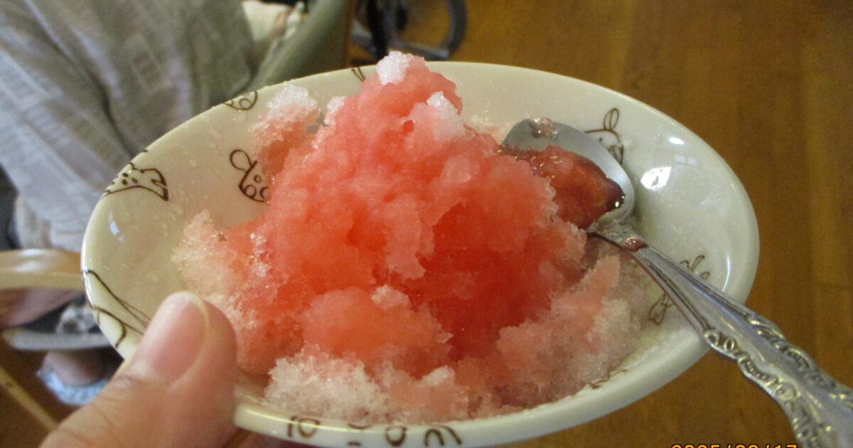 🍧かき氷はやっぱり…？？