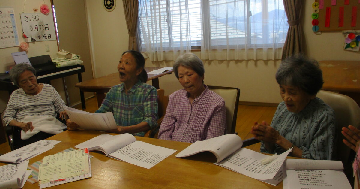 井口台　8月のホーム内行事は　①