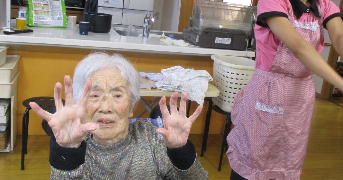 井口台　体を動かしています