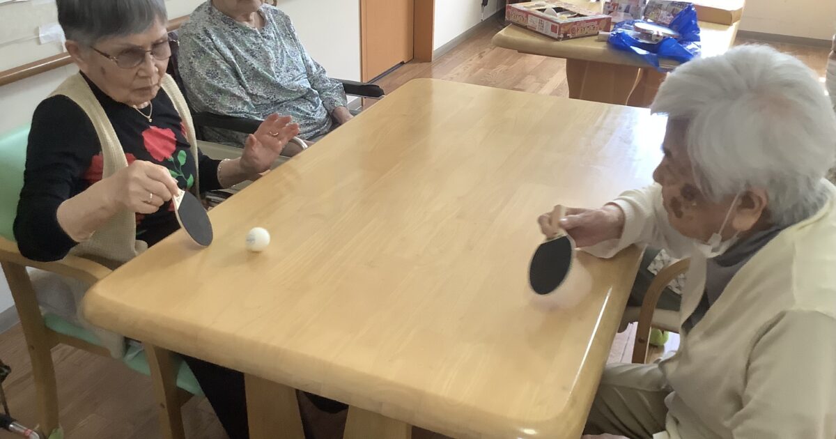 舟入　ミニ卓球