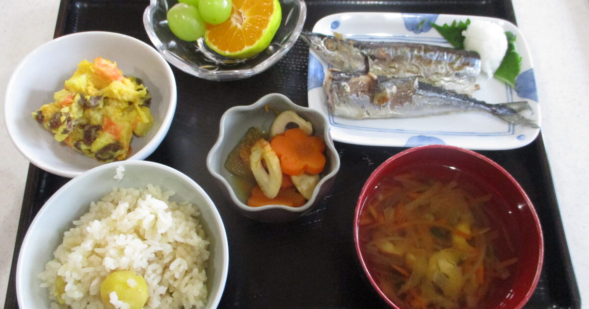 井口台　今日はサンマです！