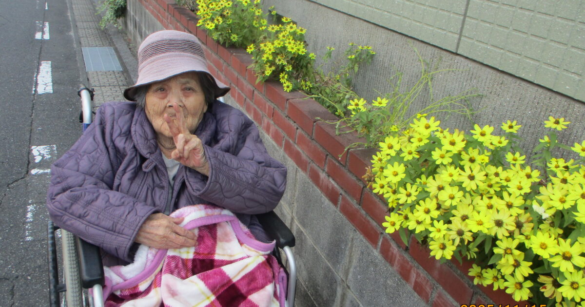 秋の味覚🍑🍂　秋晴れ散歩….(●’◡’●)