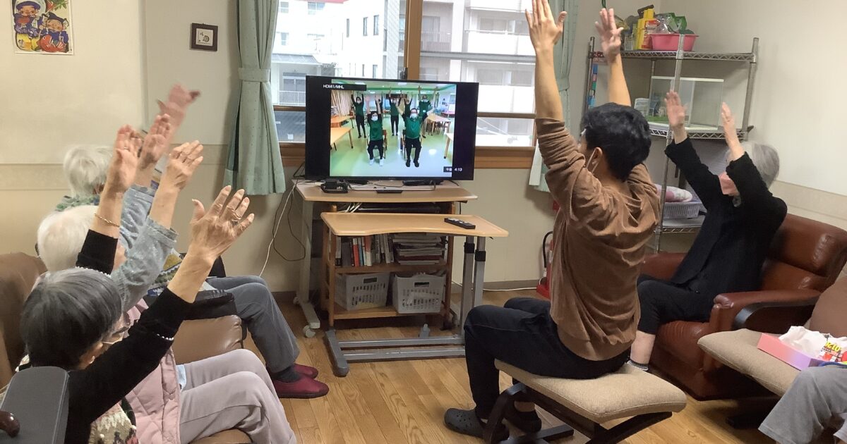 舟入　夕食前の運動
