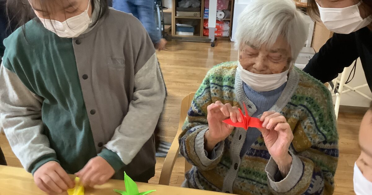 舟入　子どもたちとの交流