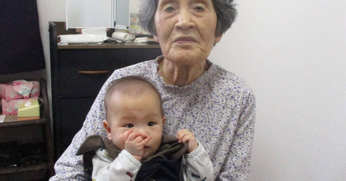 井口台　嬉しい面会です