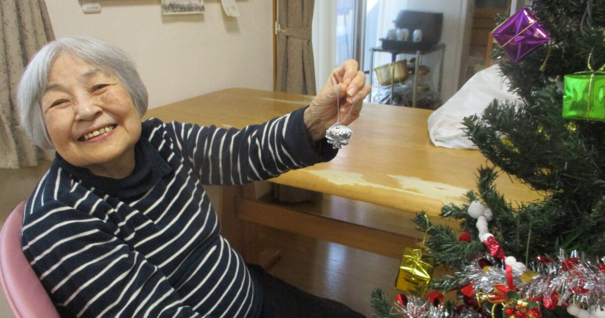 井口台　クリスマスの準備です