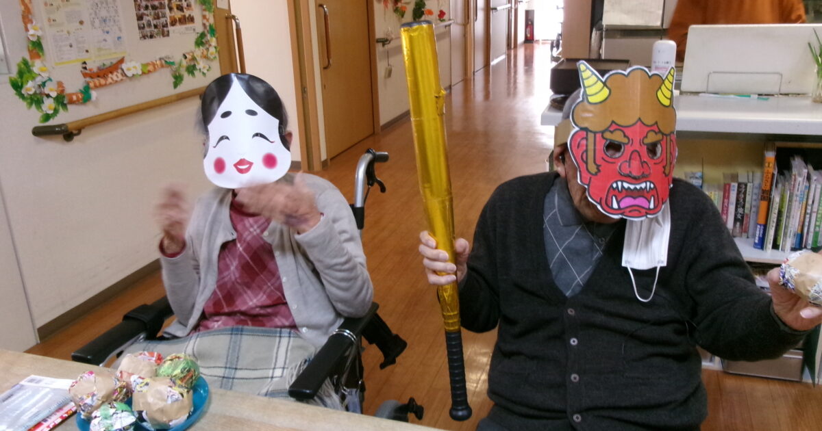 錦帯橋小規模☆今年の鬼は・・・