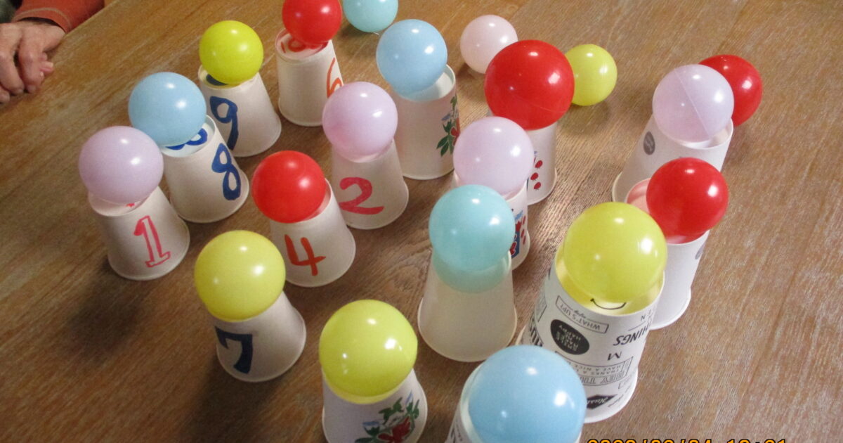 色を揃えてチャレンジ♪ボール色分けゲーム🥎