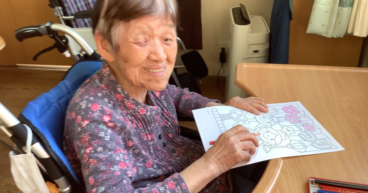 舟入　ひな祭りのぬりえ