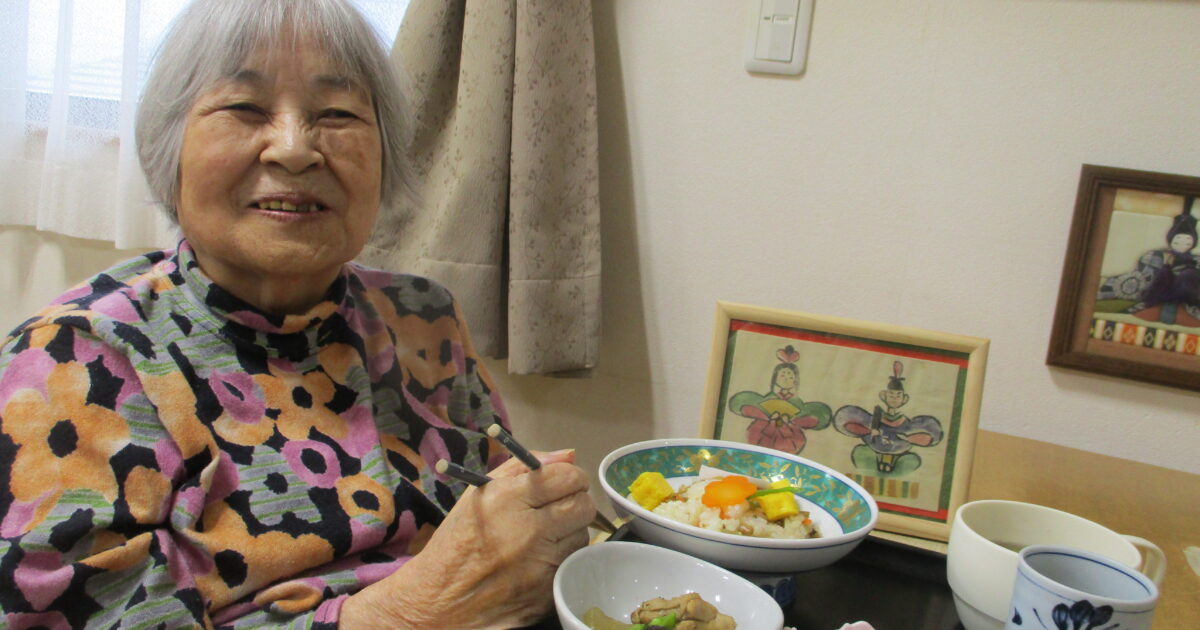 井口台　3月3日は雛祭り
