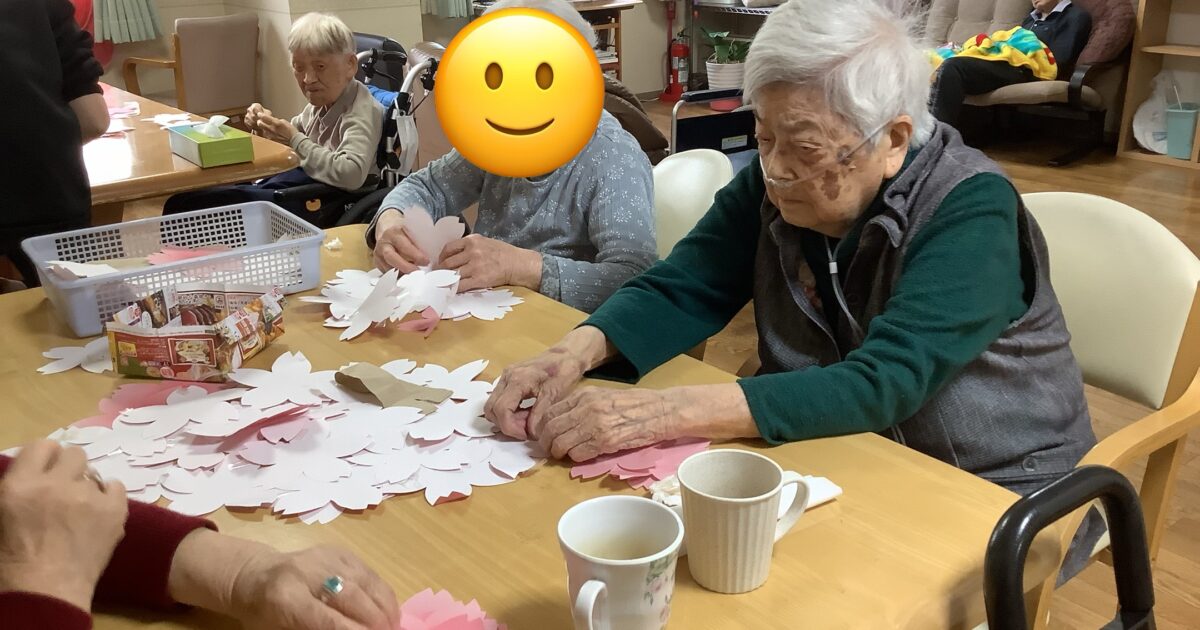 舟入　桜終了……
