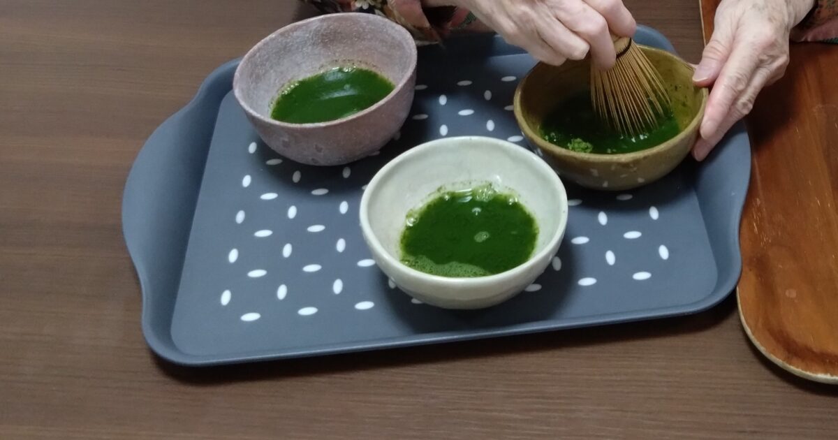青崎みどりカフェ　お茶会