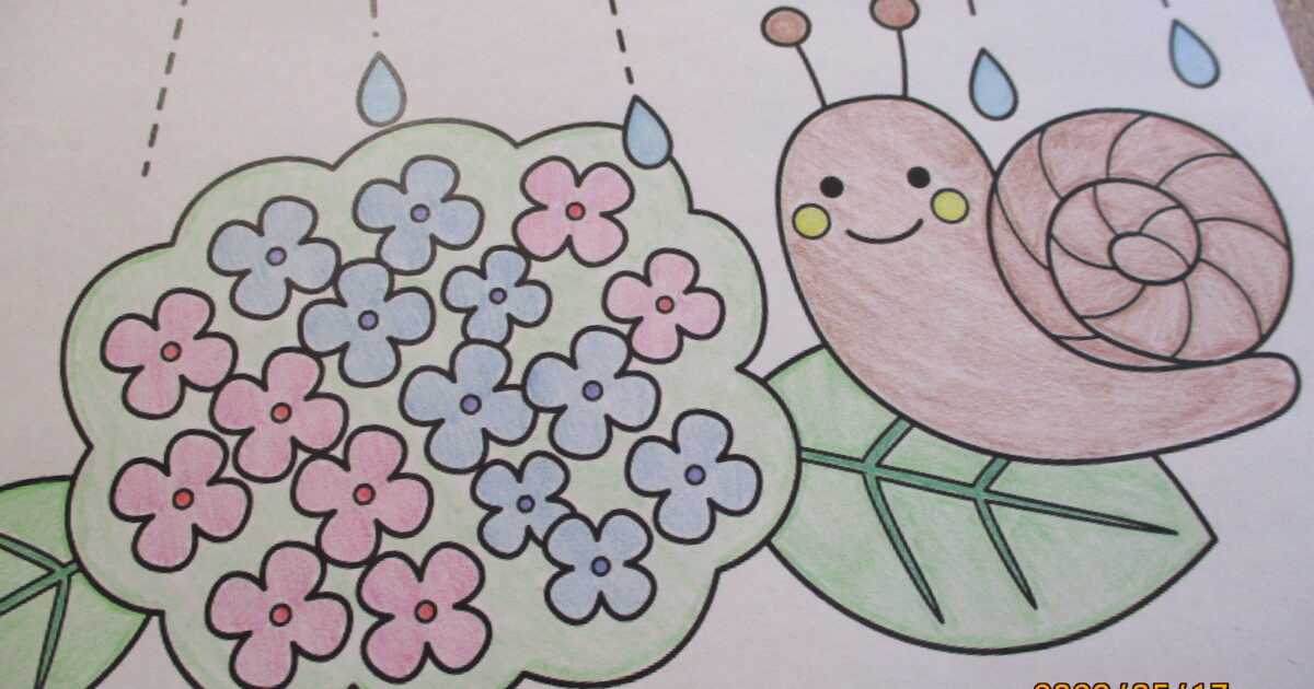 塗り絵🖼🌈