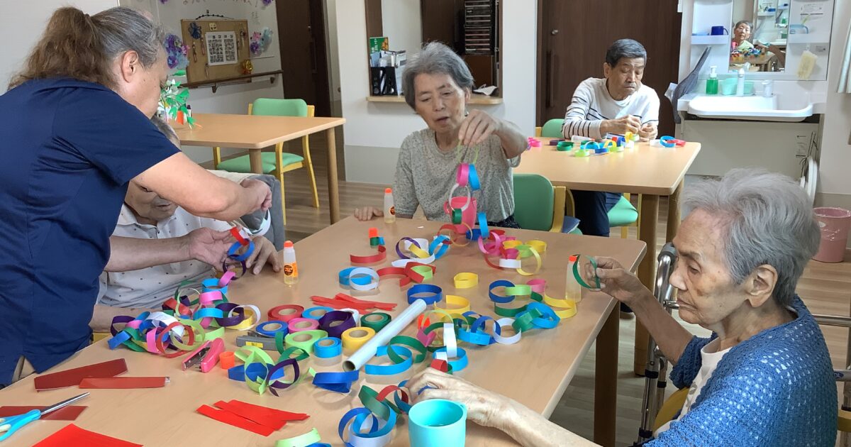 夏祭り準備中！