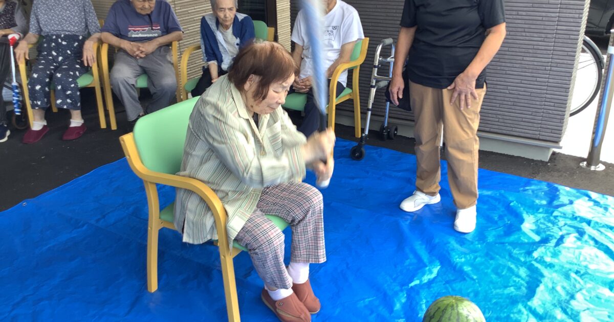 スイカ割り🍉