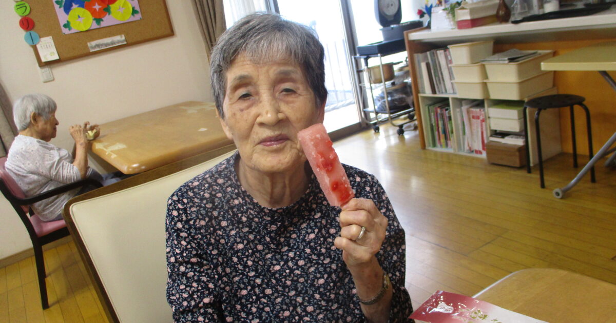 井口台　ホーム内行事の食事は