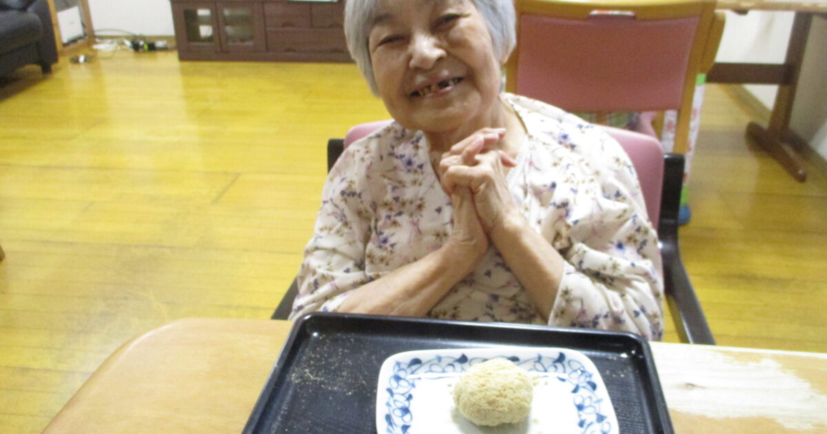 井口台　お彼岸おはぎ作り　2階